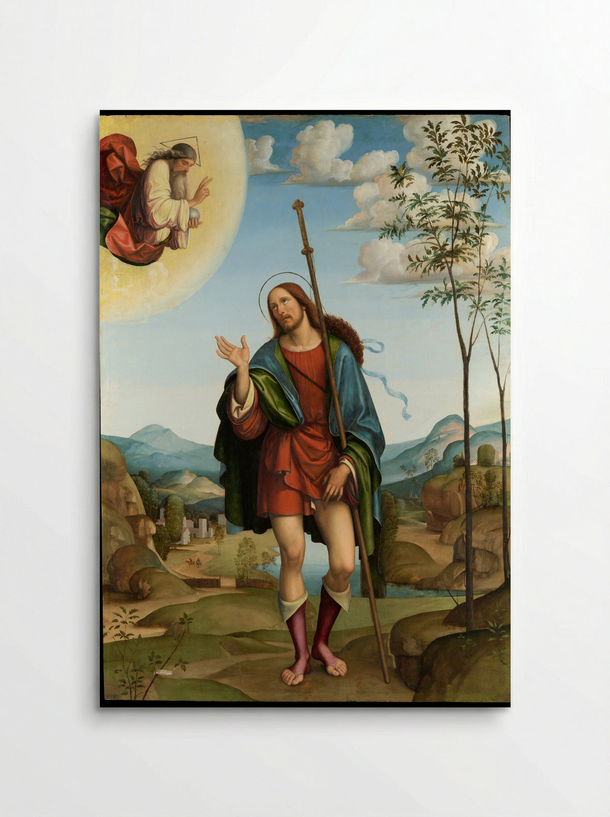 Saint Roch - Francesco Francia - Poster