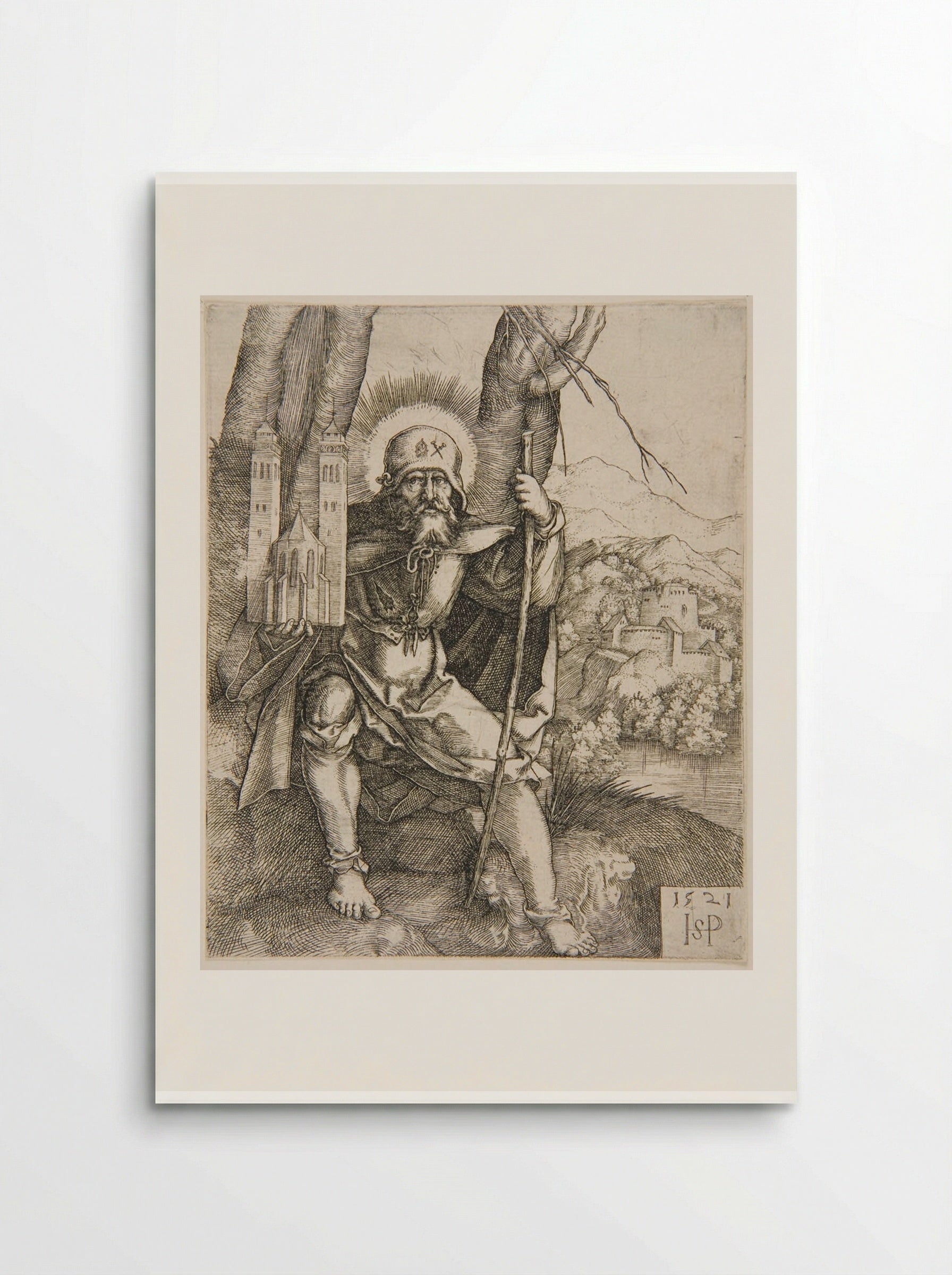 Saint Sebaldus - Sebald Beham - Poster