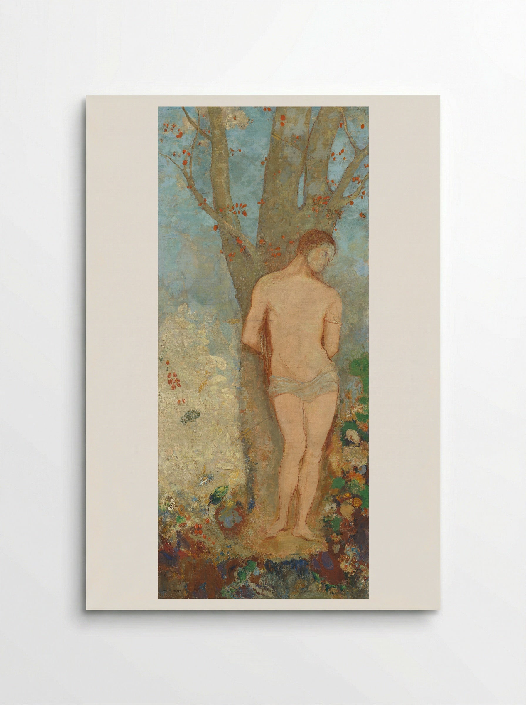 Saint Sebastian - Odilon Redon - Poster