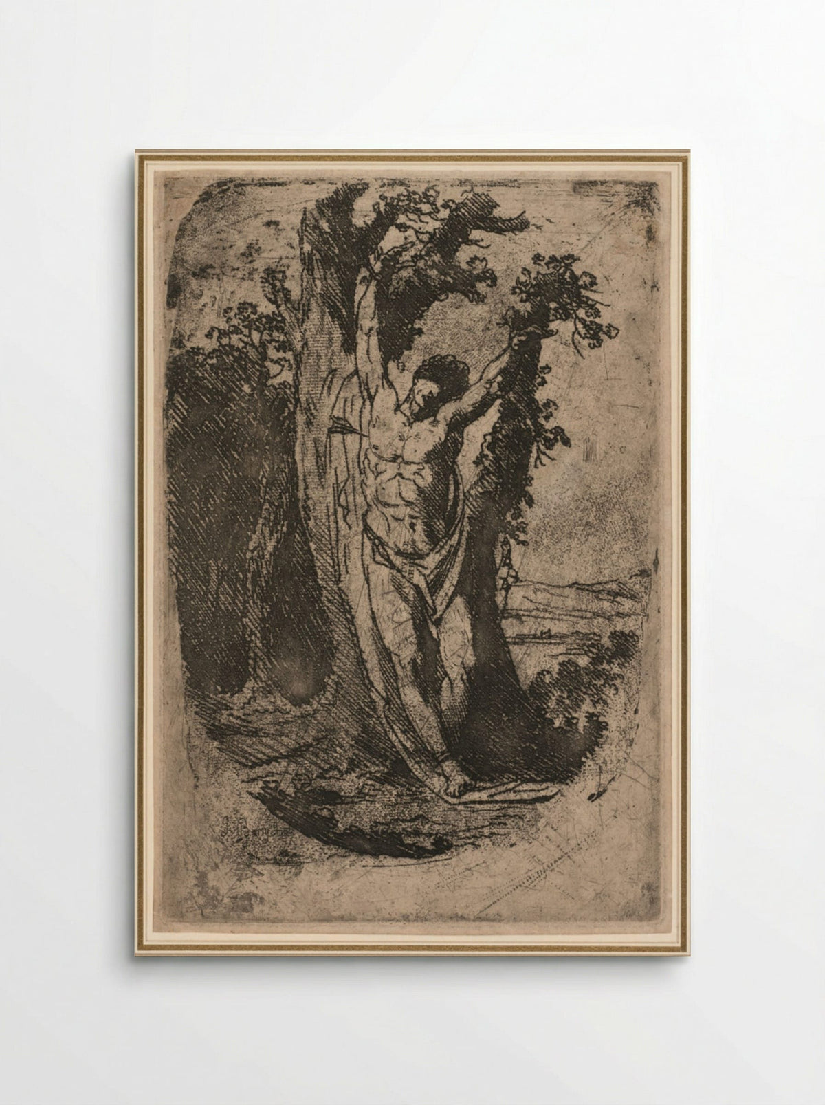 Saint Sebastian - James Barry - Poster