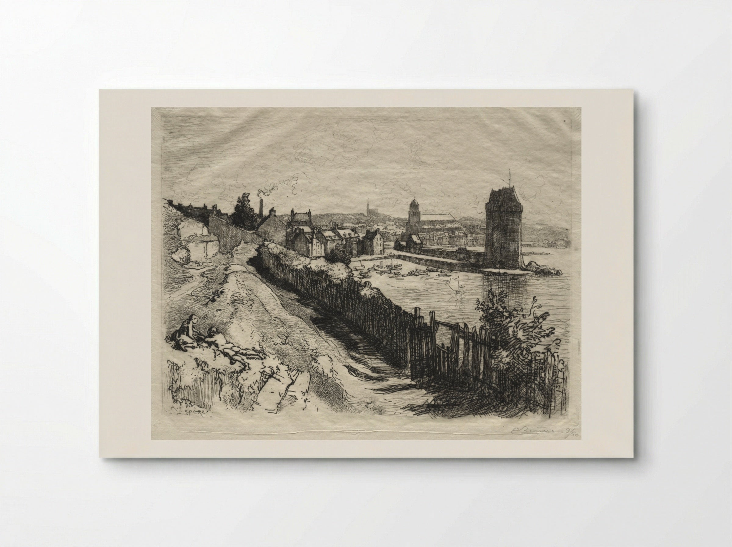 Saint-Servan - Auguste Louis Lepère - Poster