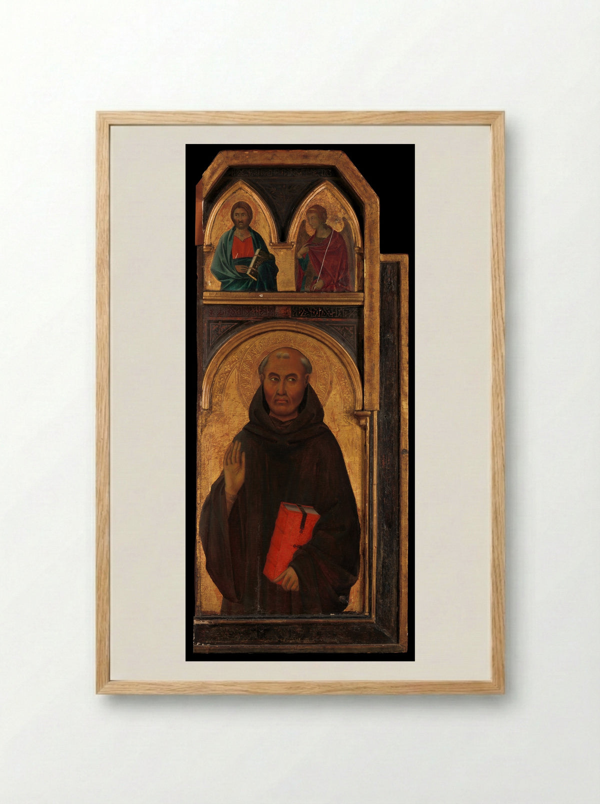 Saint Silvester Gozzolini - Segna di Buonaventura - Framed Print Wood
