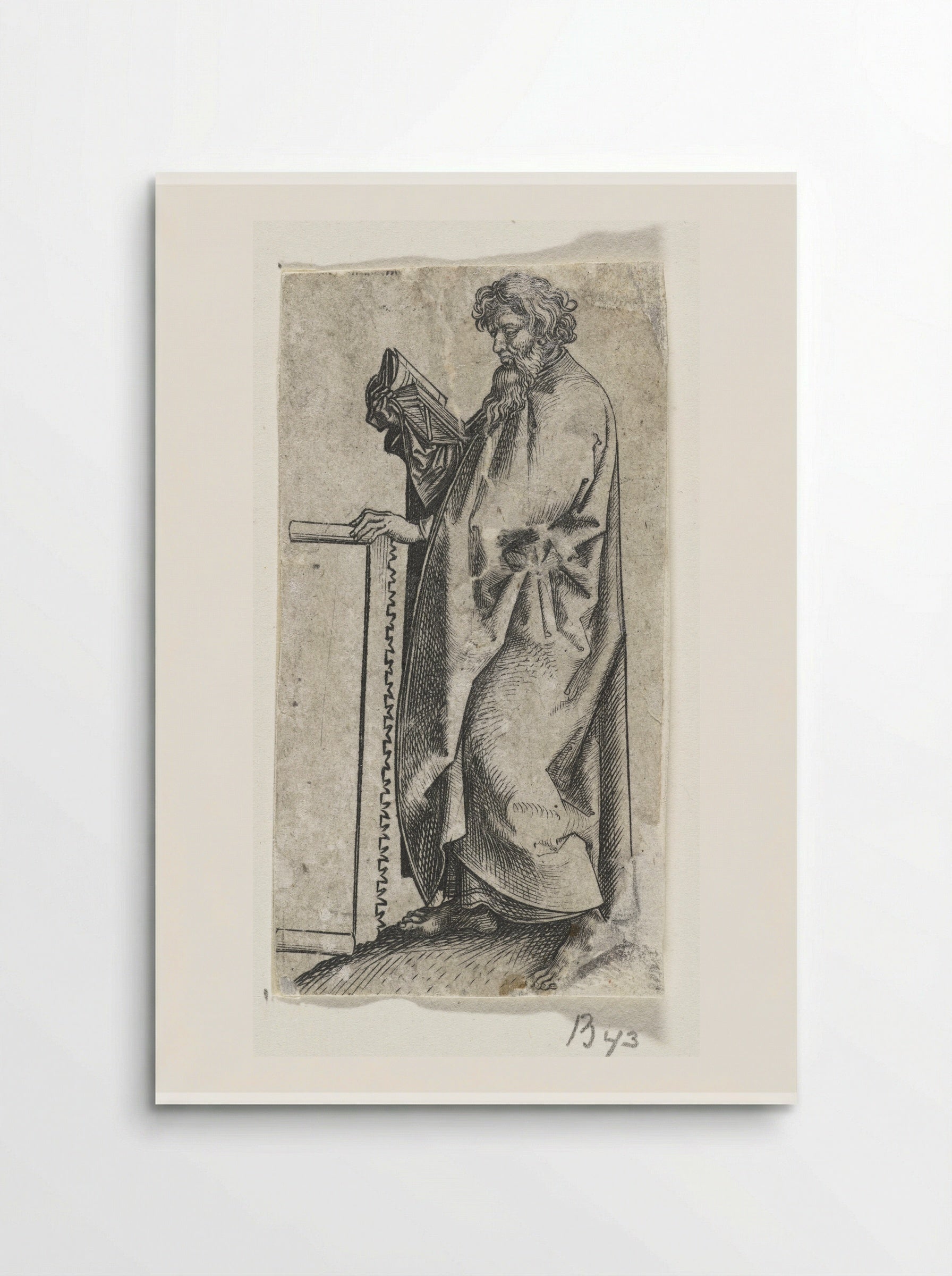 Saint Simon - Martin Schongauer - Poster