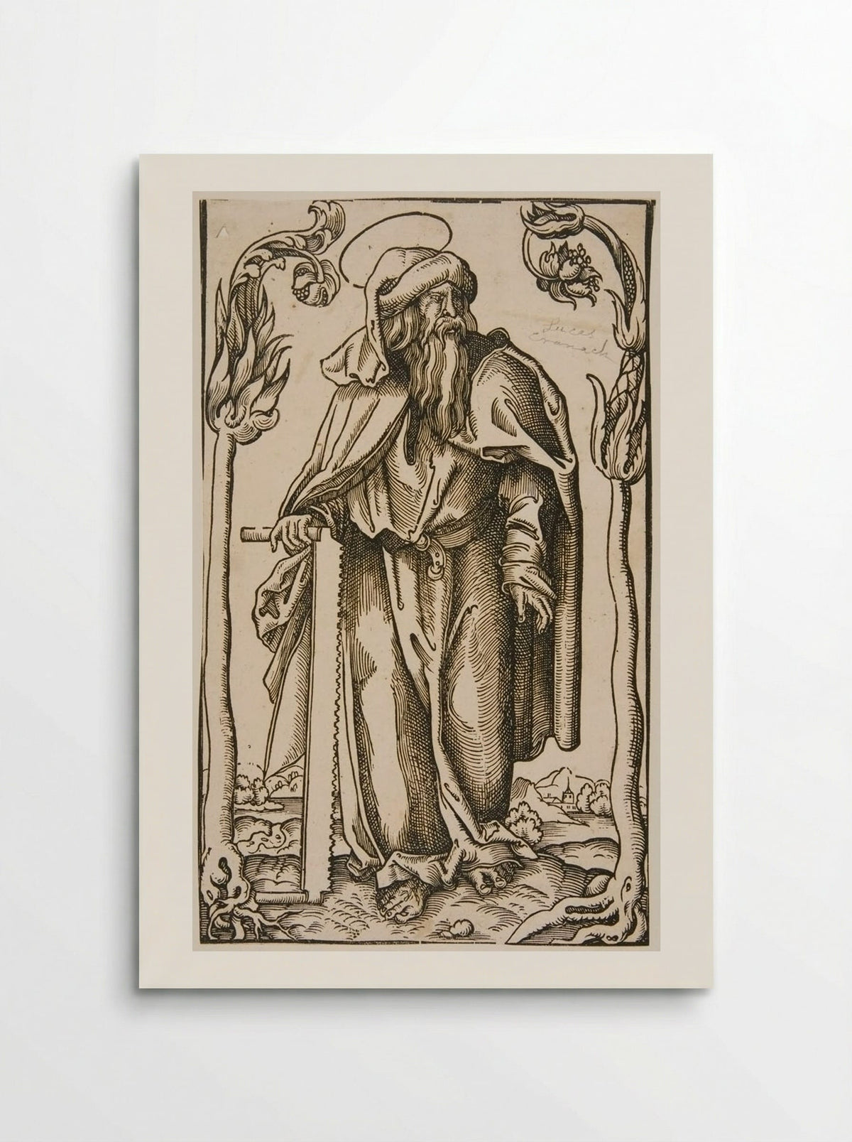 Saint Simon - Lucas Cranach the Elder - Poster