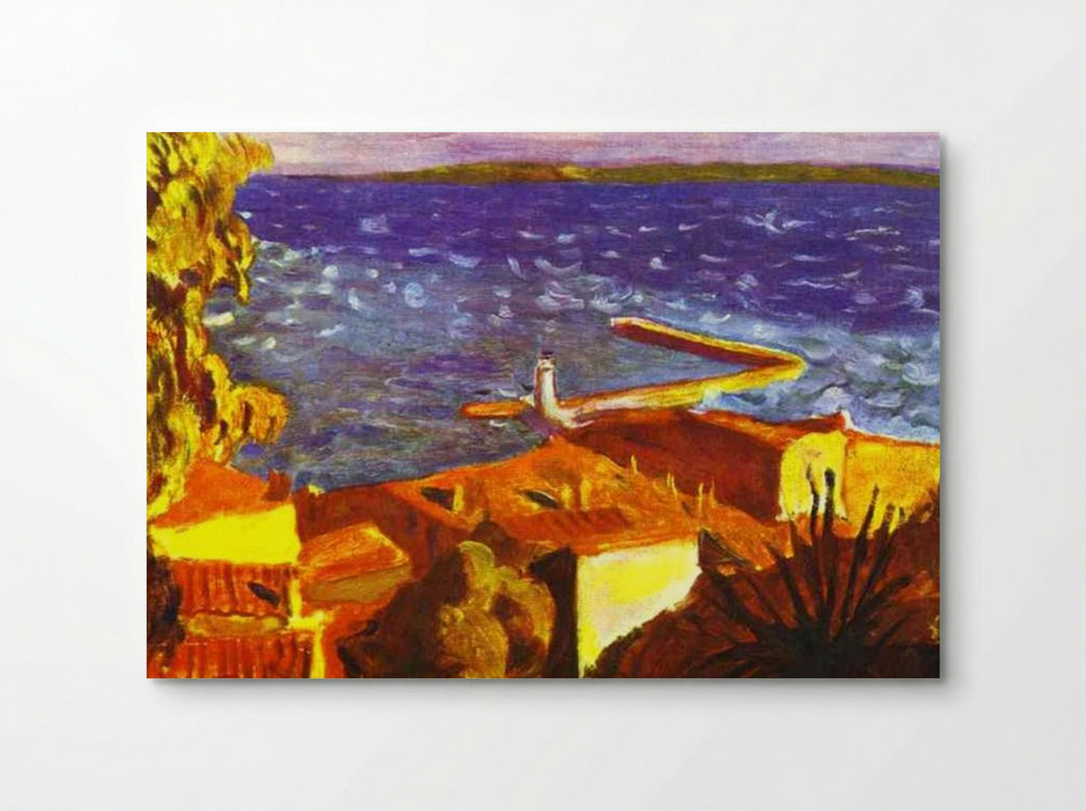 Saint-Tropez, the Pier - Pierre Bonnard - Poster