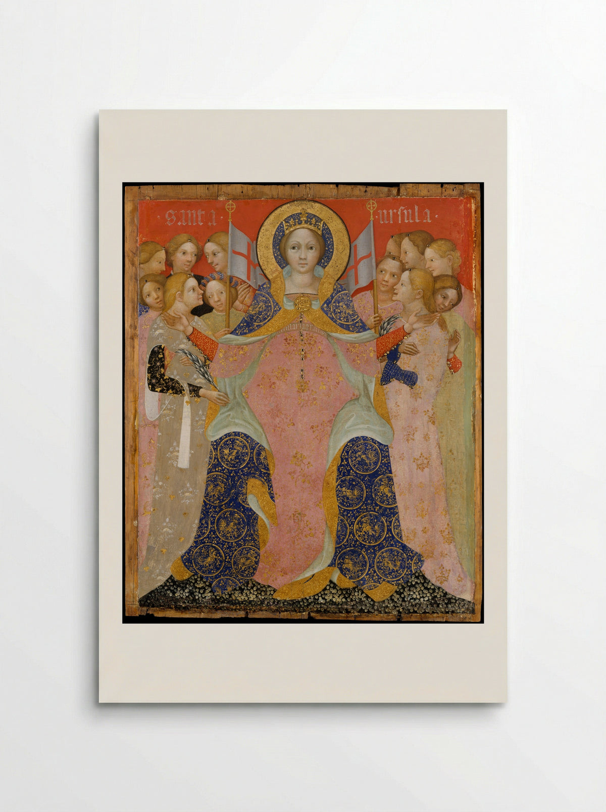 Saint Ursula and Her Maidens - Niccolò di Pietro - Poster
