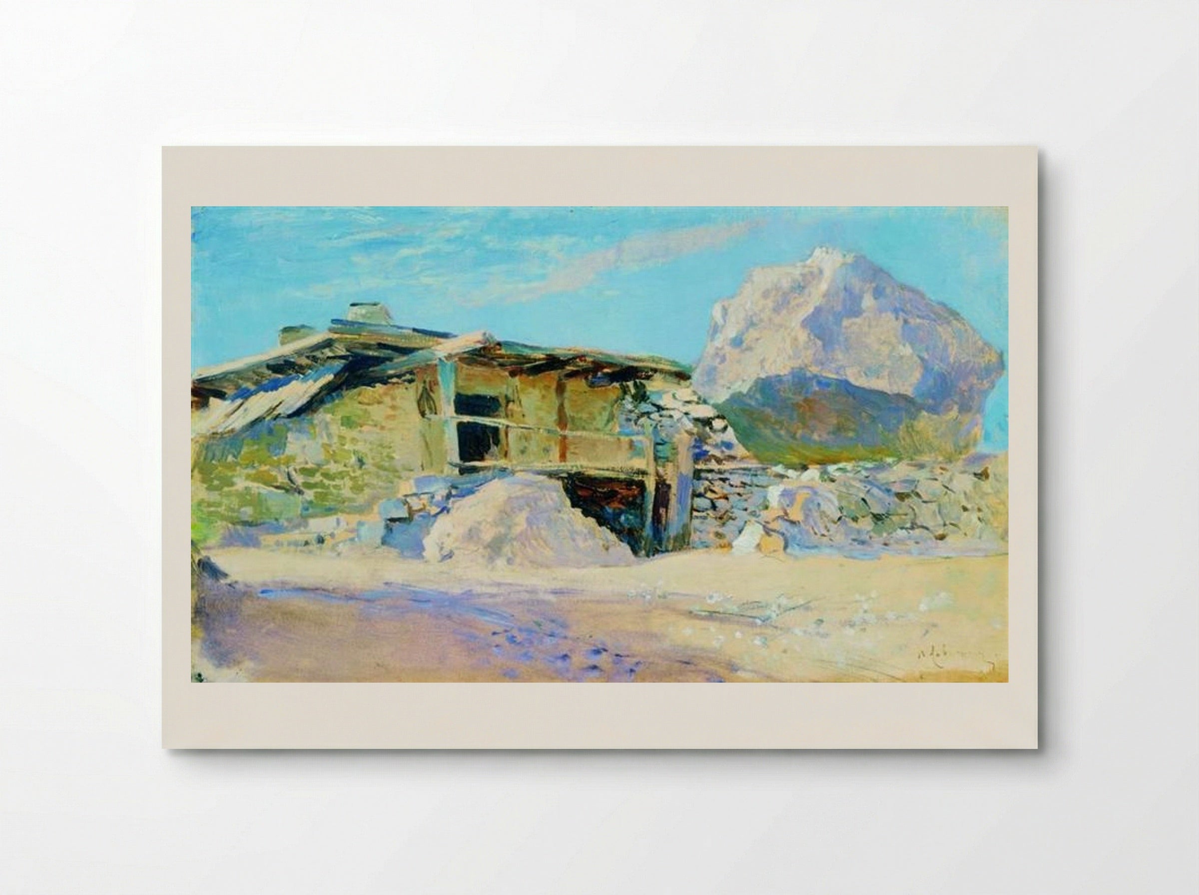 Saklia in Alupka - Isaac Levitan - Poster