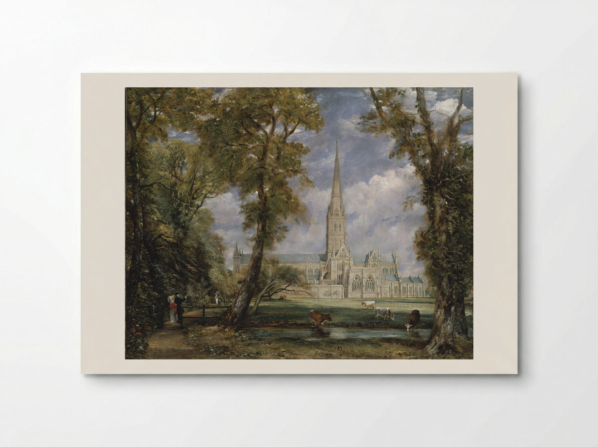 Salisbury Cathedral from the Bishop's Grounds - John Constable - Poster