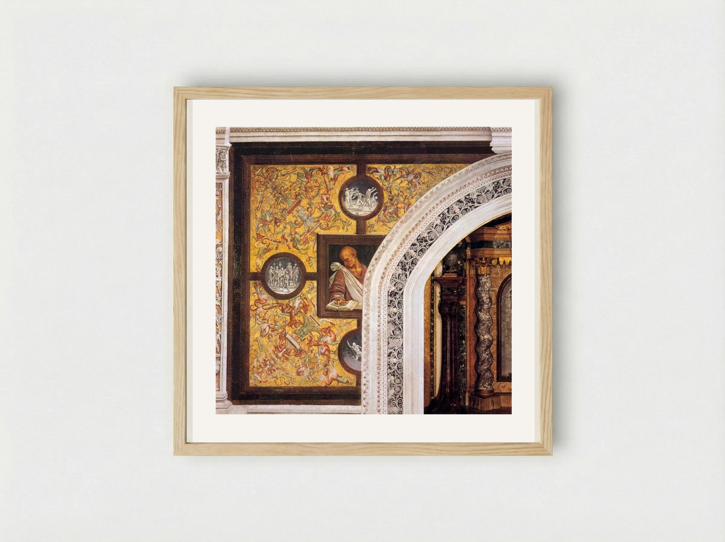 Sallust - Luca Signorelli - Framed Print Wood