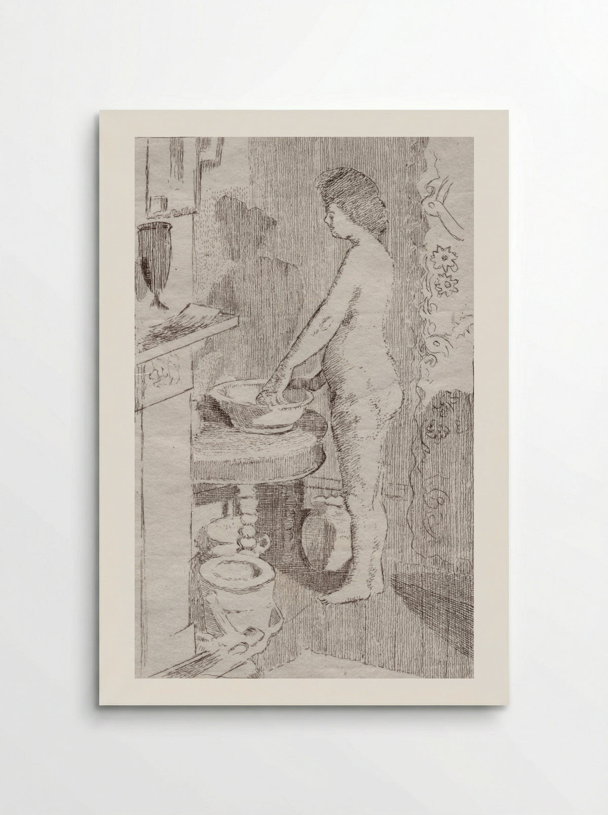Sally: The Small Plate - Walter Sickert - Poster