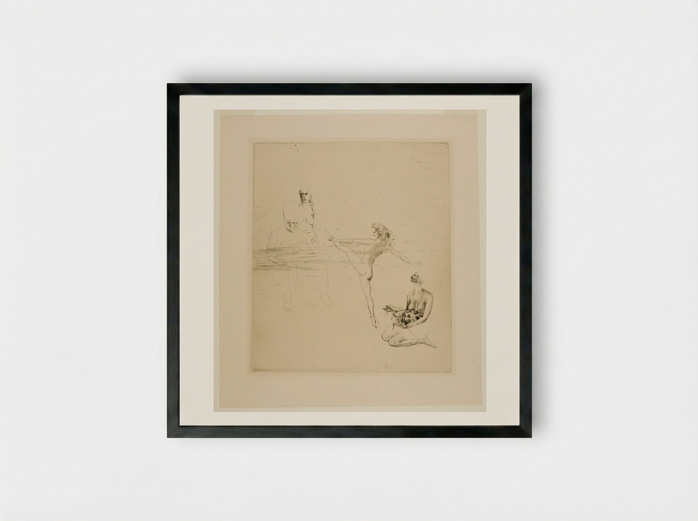 Salomé - Pablo Picasso - Framed Print Black