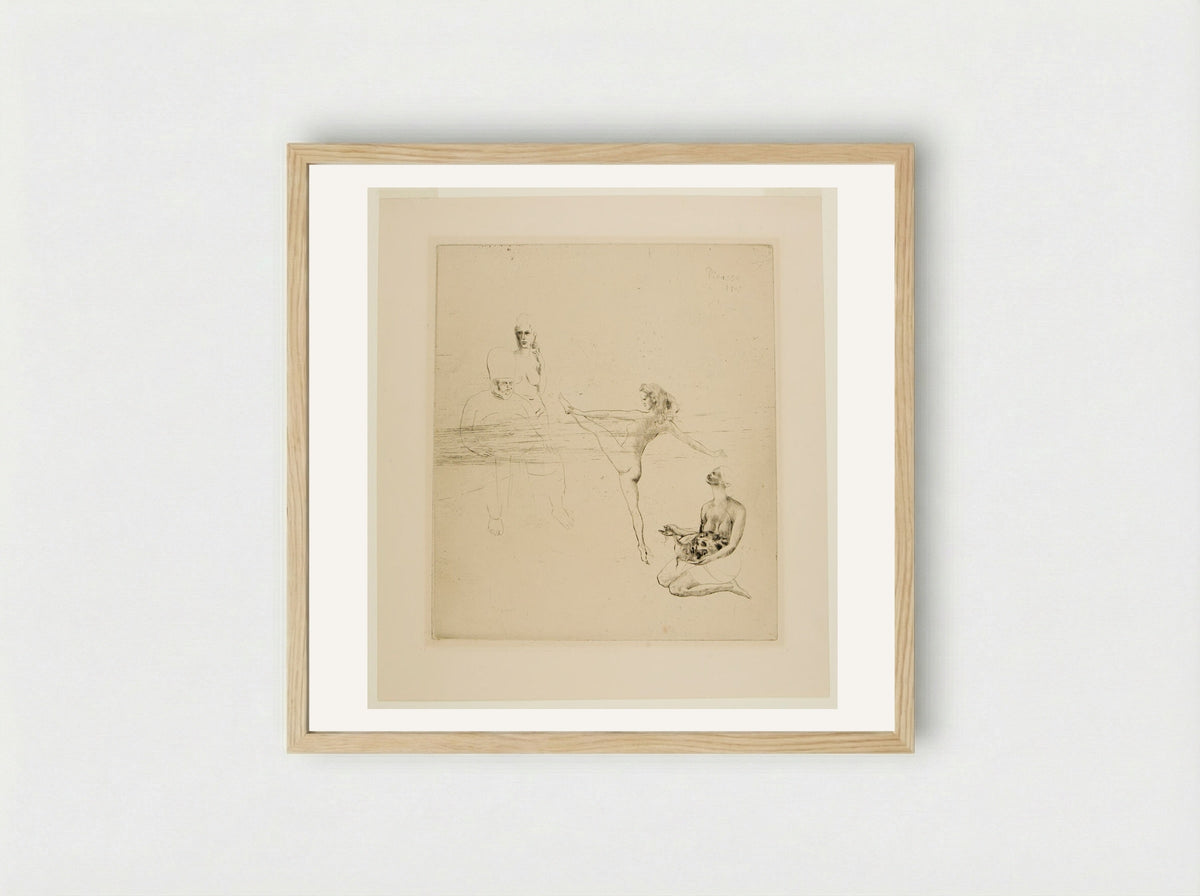 Salomé - Pablo Picasso - Framed Print Wood