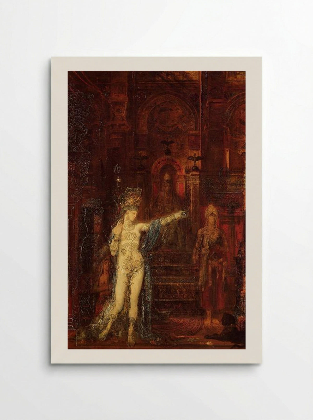 Salome Dancing before Herod - Gustave Moreau - Poster