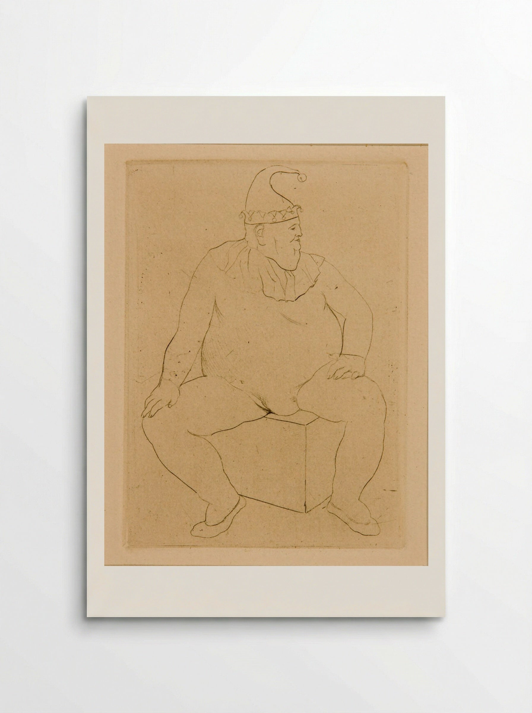 Saltimbanque at Rest - Pablo Picasso - Poster