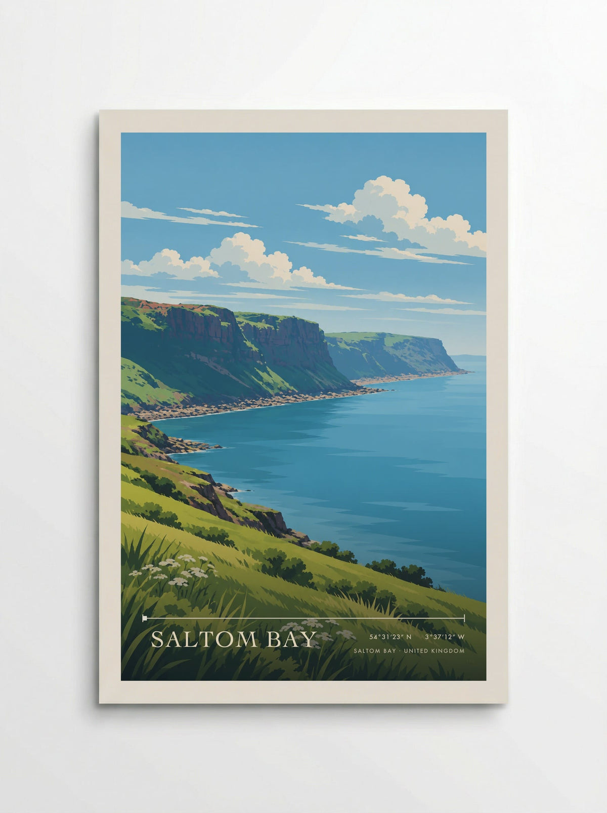 Saltom Bay | Travel Poster - Poster