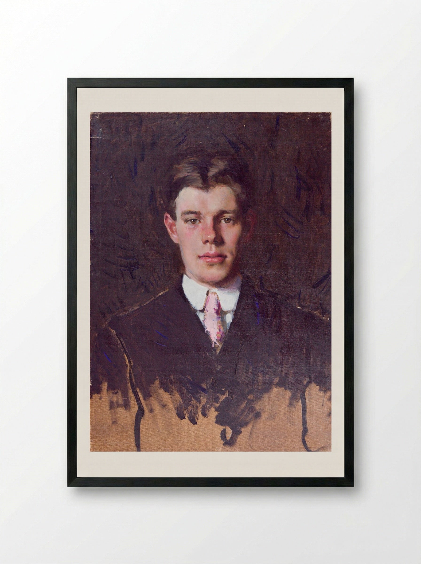 Sam Warren - Denman Waldo Ross - Framed Print Black