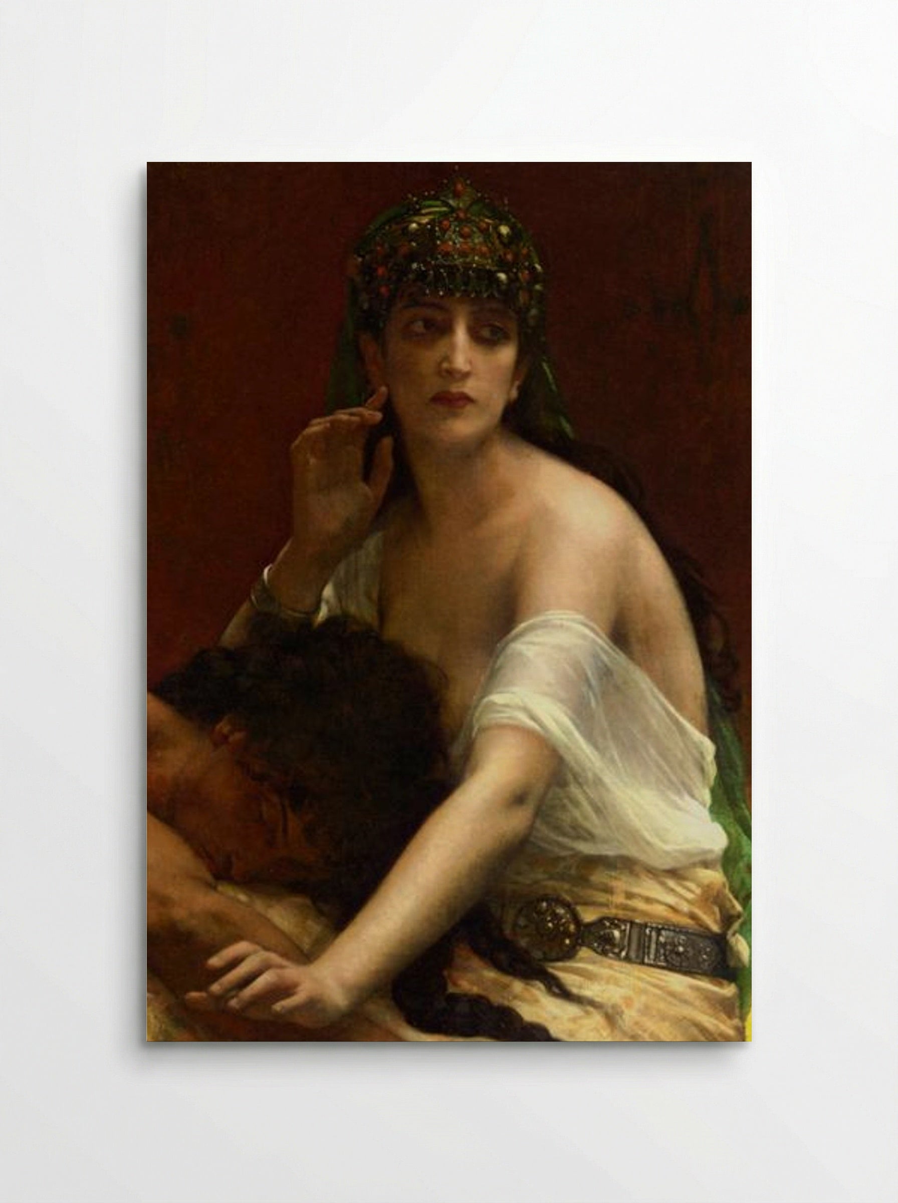 Samson and Delilah - Alexandre Cabanel - Poster