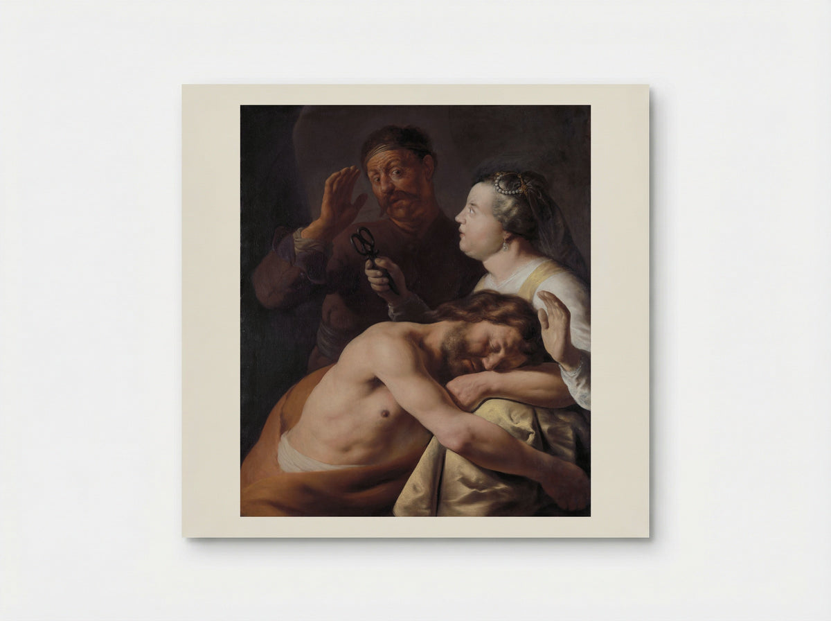 Samson and Delilah - Jan Lievens - Poster