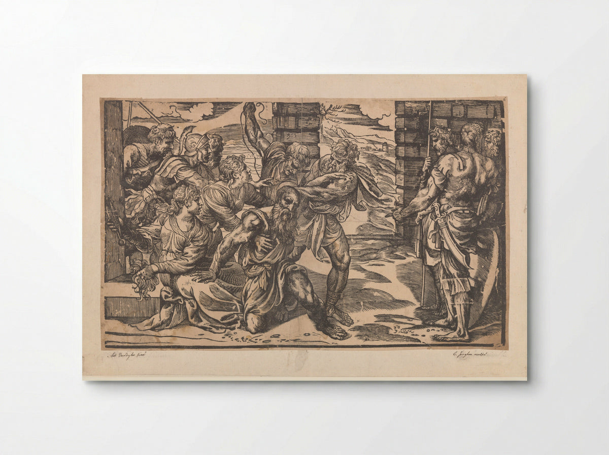 Samson and Delilah - Titian - Poster