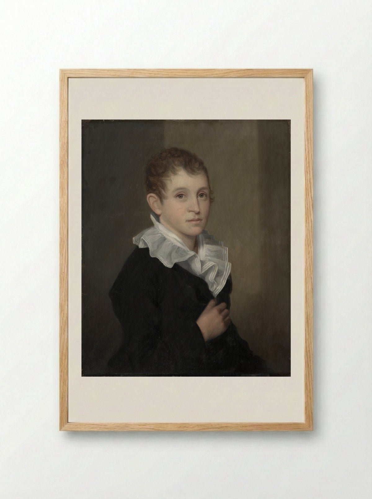 Samuel Barber Clark - James Frothingham - Framed Print Wood