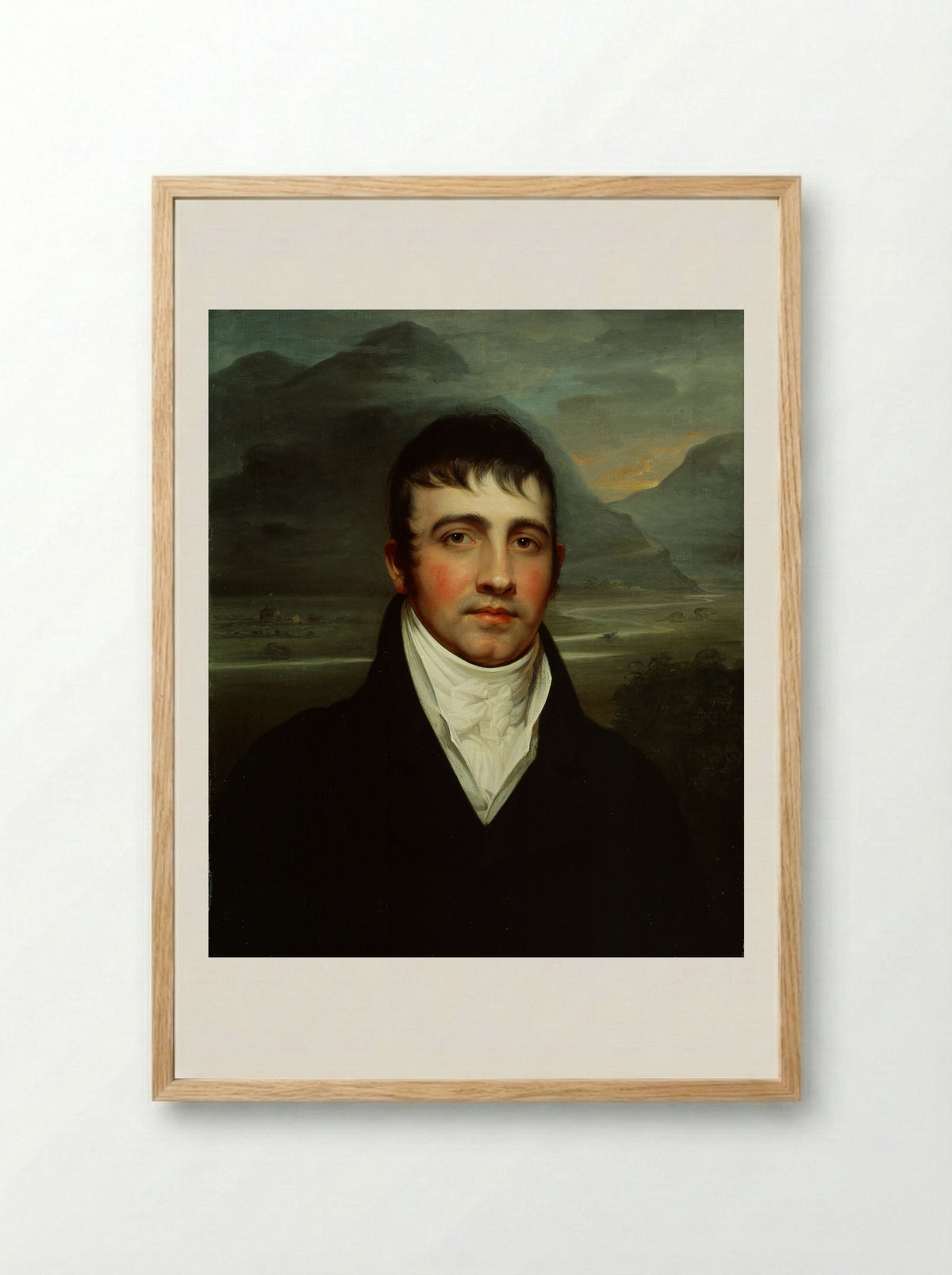 Samuel Fisher Bradford - Rembrandt Peale - Framed Print Wood