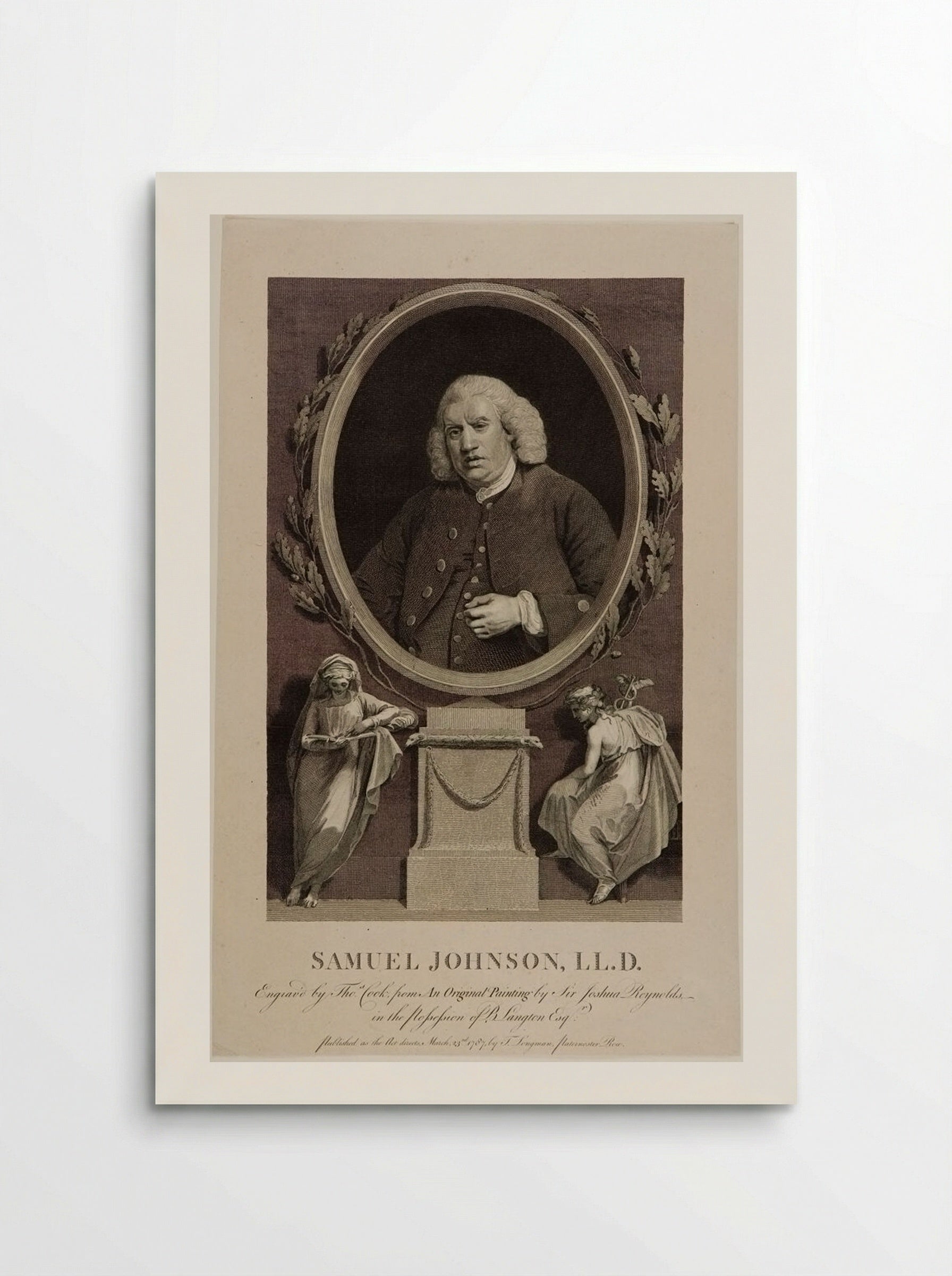 Samuel Johnson, LL.D. - Thomas Cook - Poster