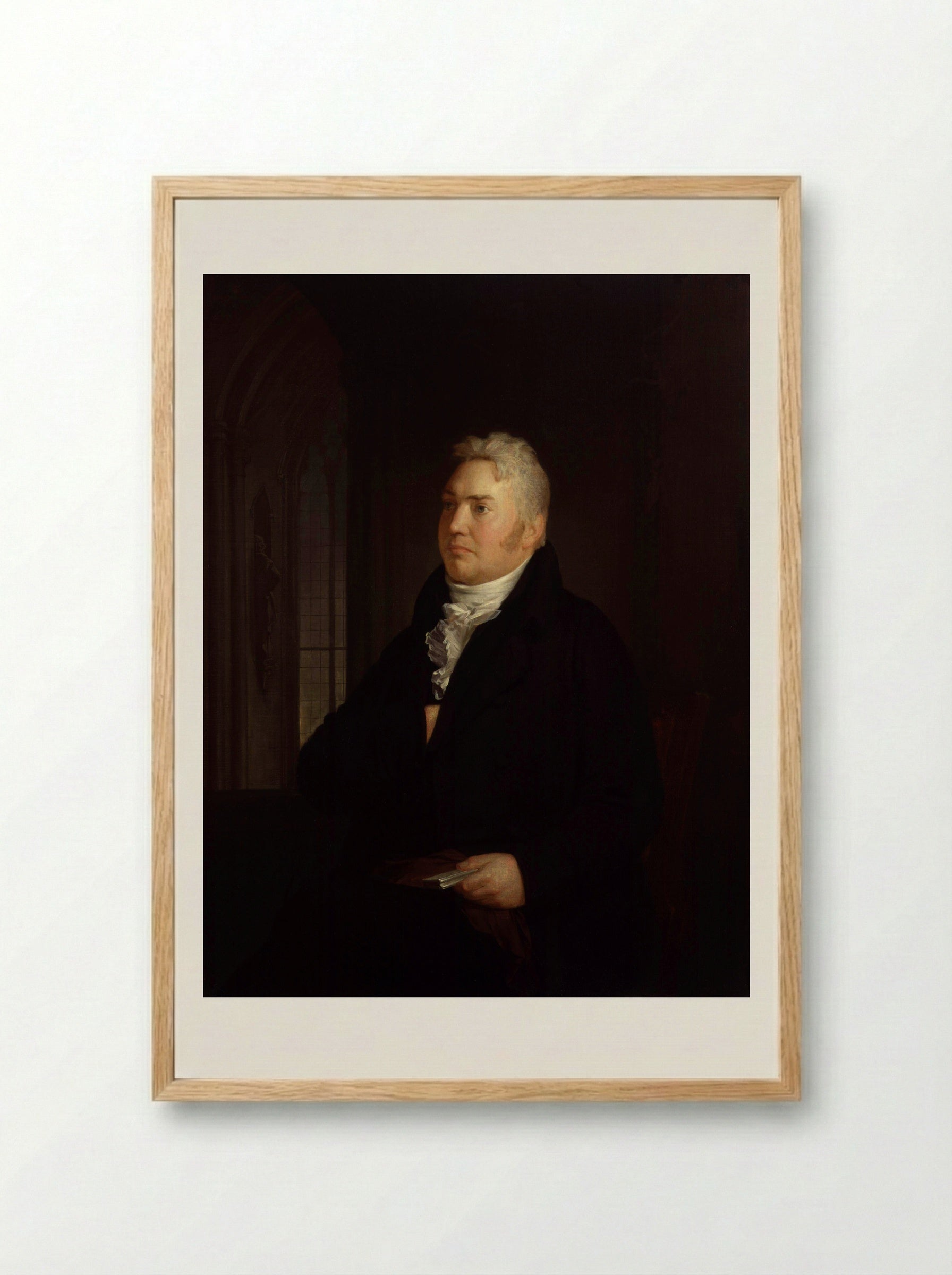 Samuel Taylor Coleridge - Washington Allston - Framed Print Wood