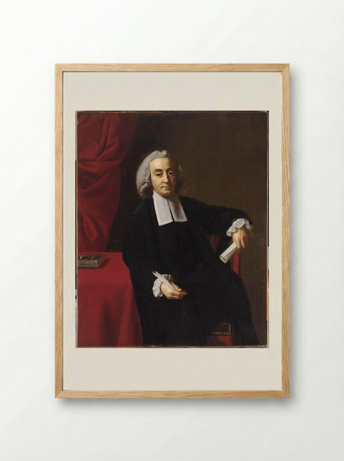 Samuel Winthrop - John Singleton Copley - Framed Print Wood