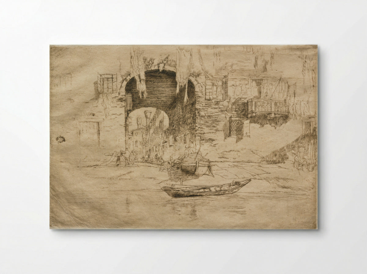 San Biagio - James McNeill Whistler - Poster