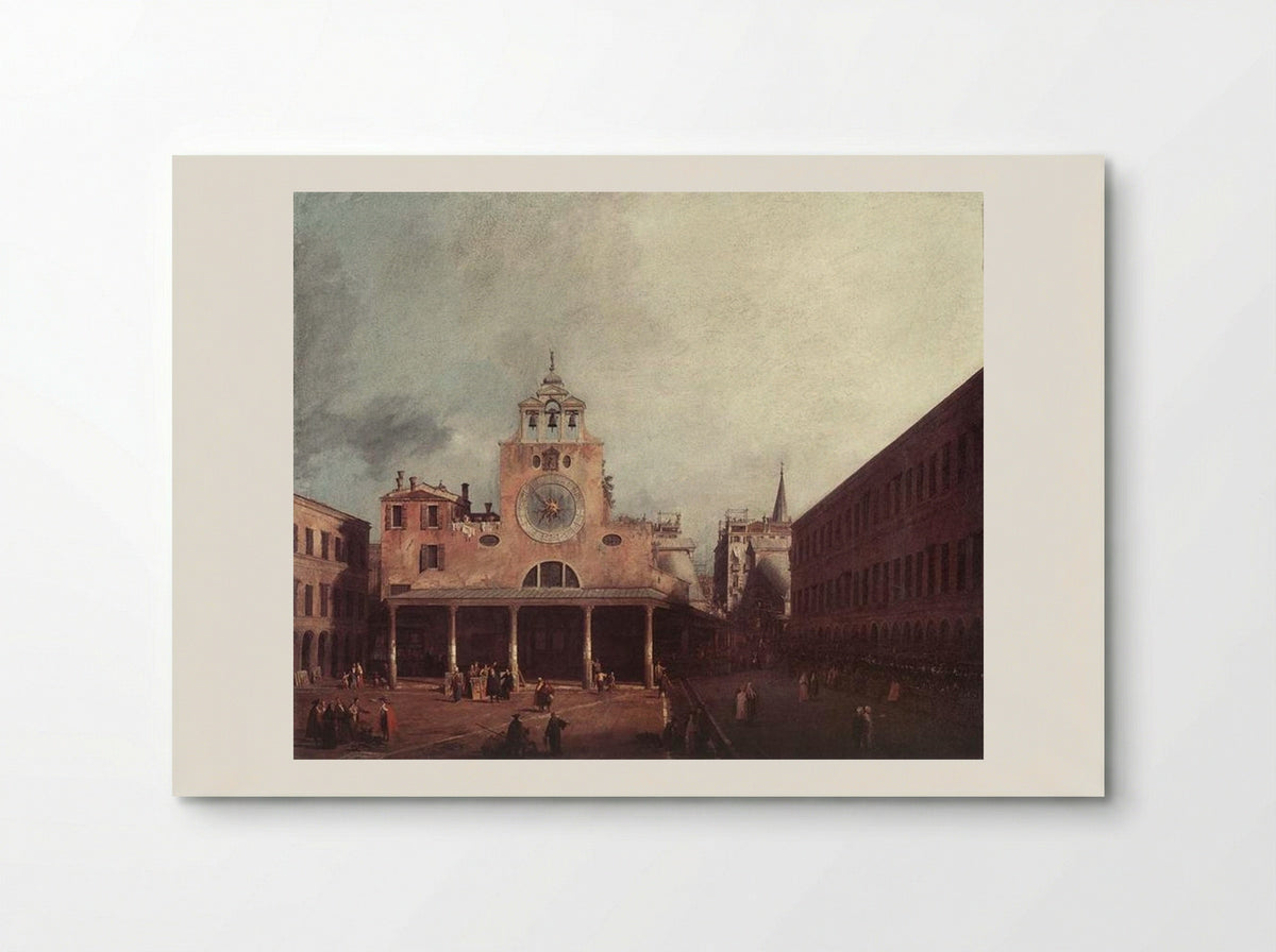 San Giacomo di Rialto - Canaletto - Poster