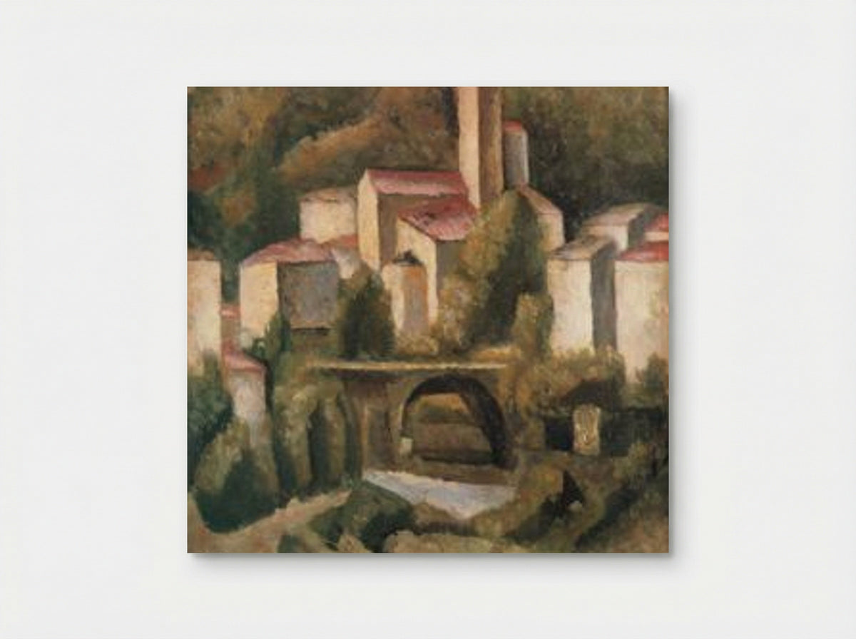 San Giacomo di Varallo - Carlo Carrà - Poster