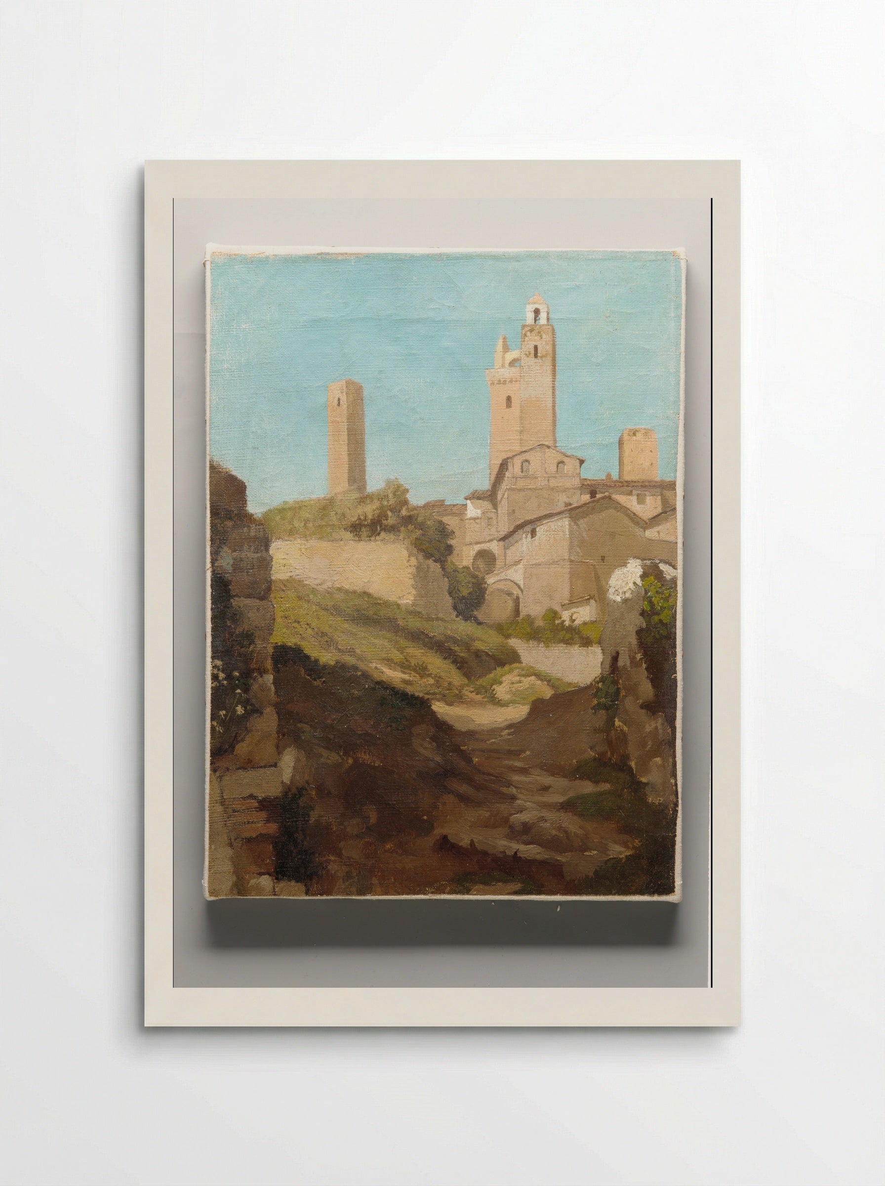 San Gimignano - Elihu Vedder - Poster