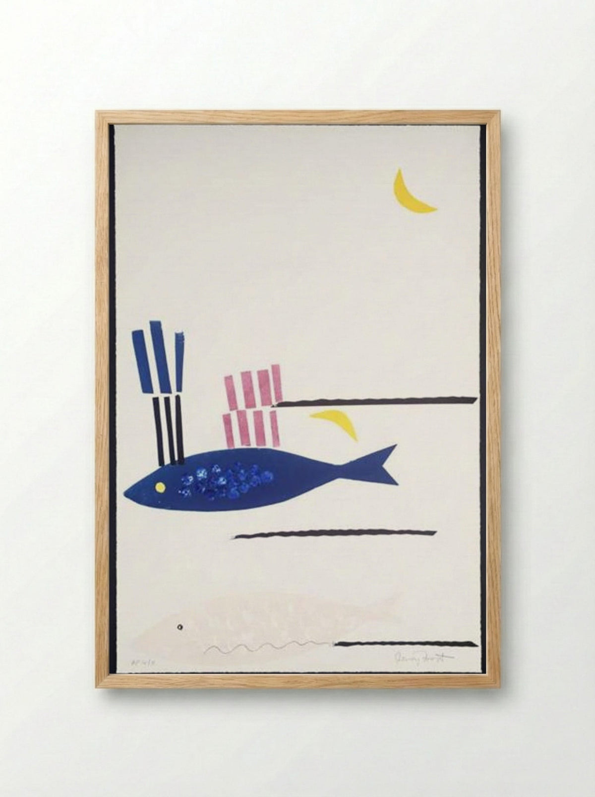 San Raphael (Córdoba) - Terry Frost - Framed Print Wood