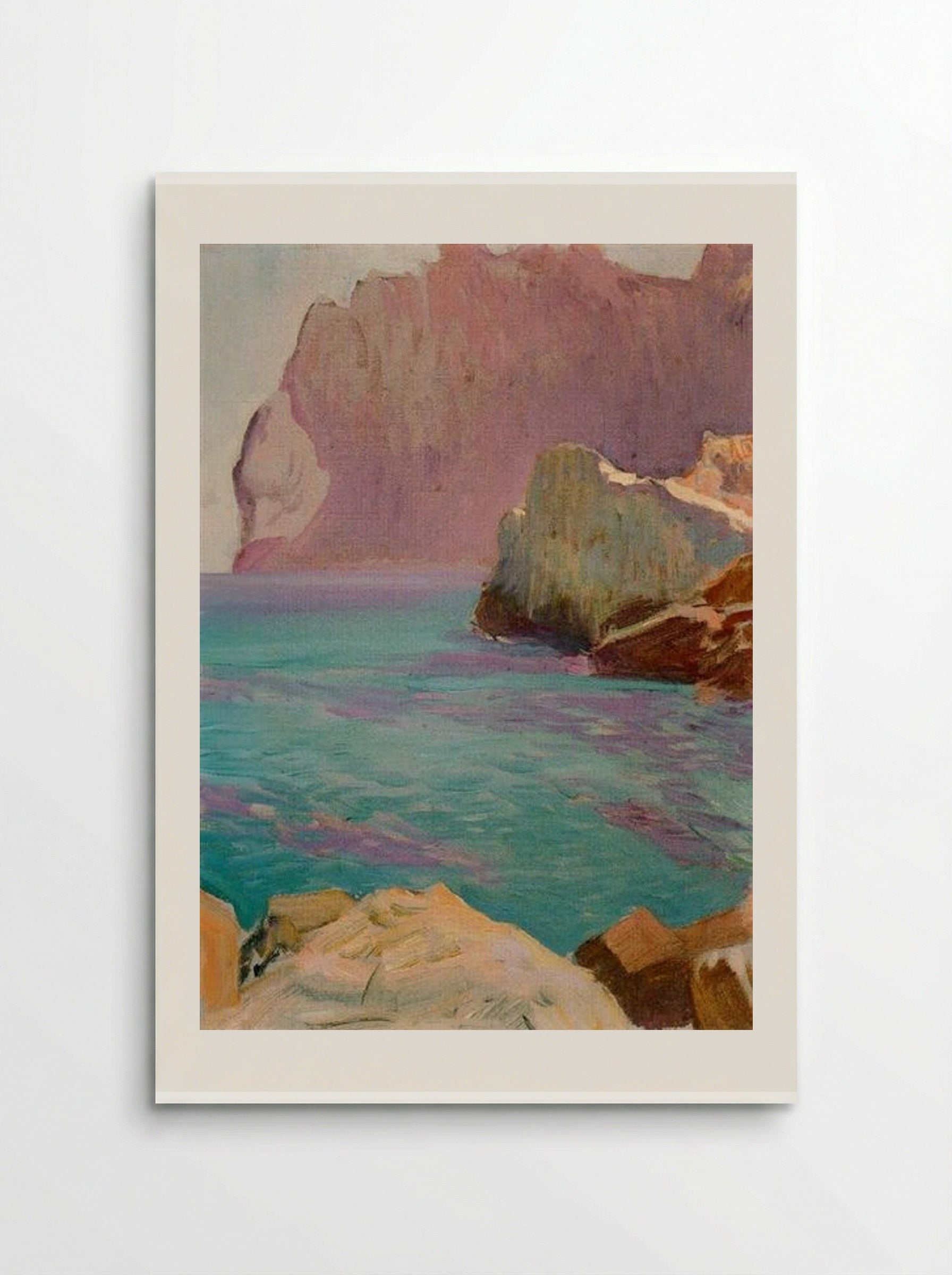 San Vicente Cape - Joaquín Sorolla - Poster