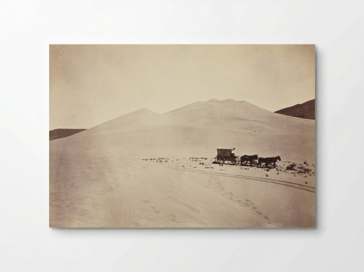 Sand Dunes, Carson Desert, Nevada - Timothy H. O'Sullivan - Poster