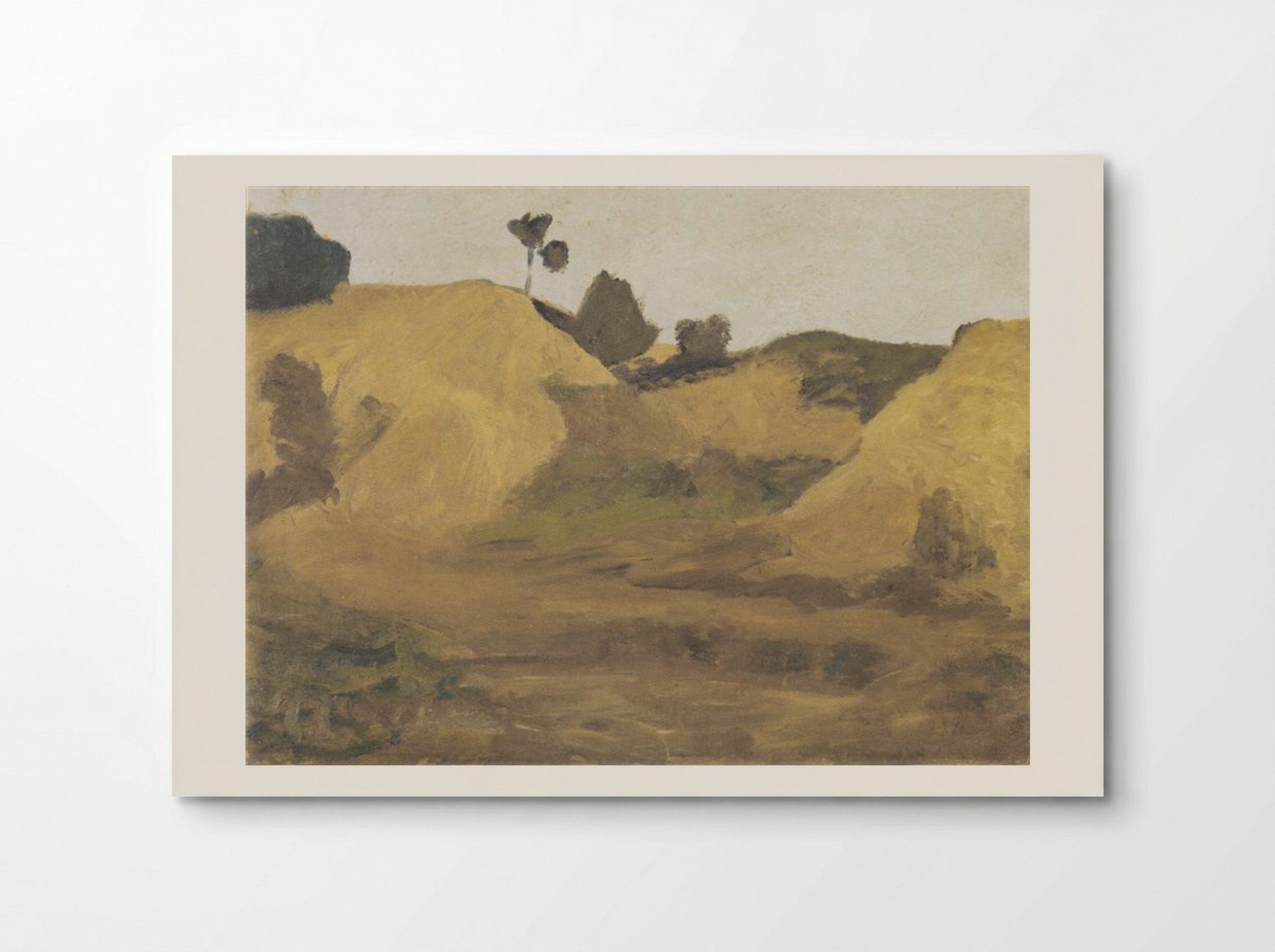 Sand pit at Weyersberg - Paula Modersohn-Becker - Poster