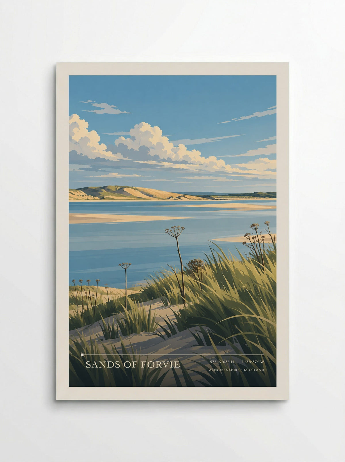 Sands of Forvie, Aberdeenshire | Travel Poster - Poster