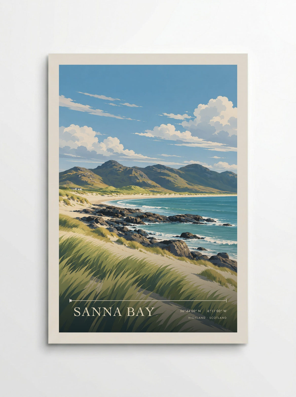 Sanna Bay, Highland | Travel Poster - Poster