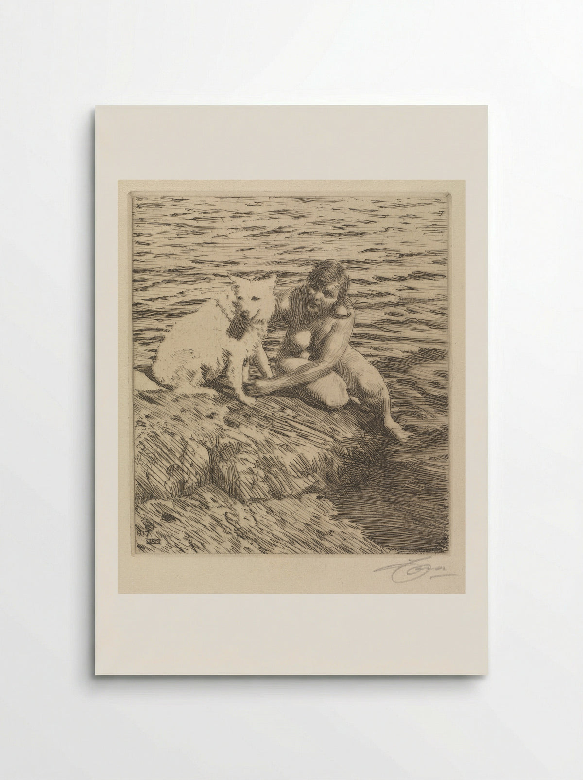 Sappo - Anders Zorn - Poster