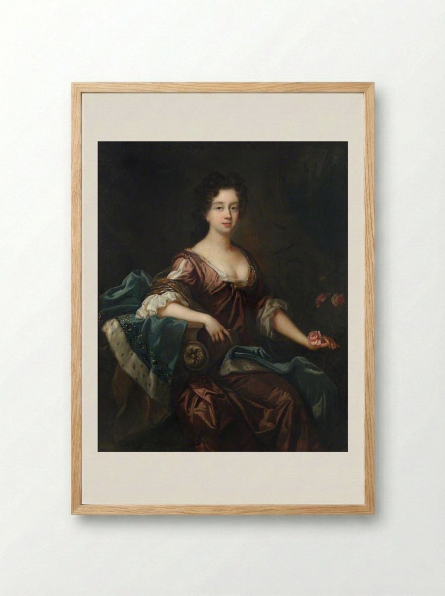 Sarah, Duchess of Marlborough - John Riley - Framed Print Wood