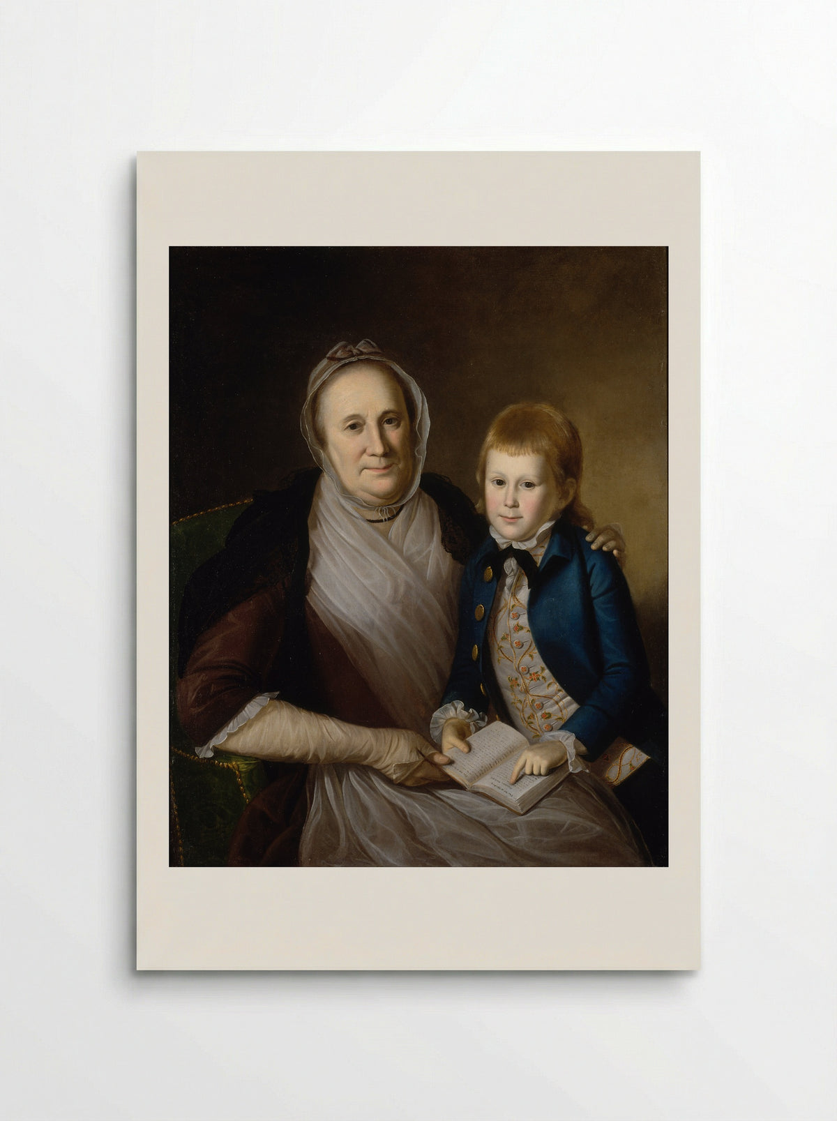 Sarah Smith Logan (Mrs. William Clarke) - James Peale - Poster