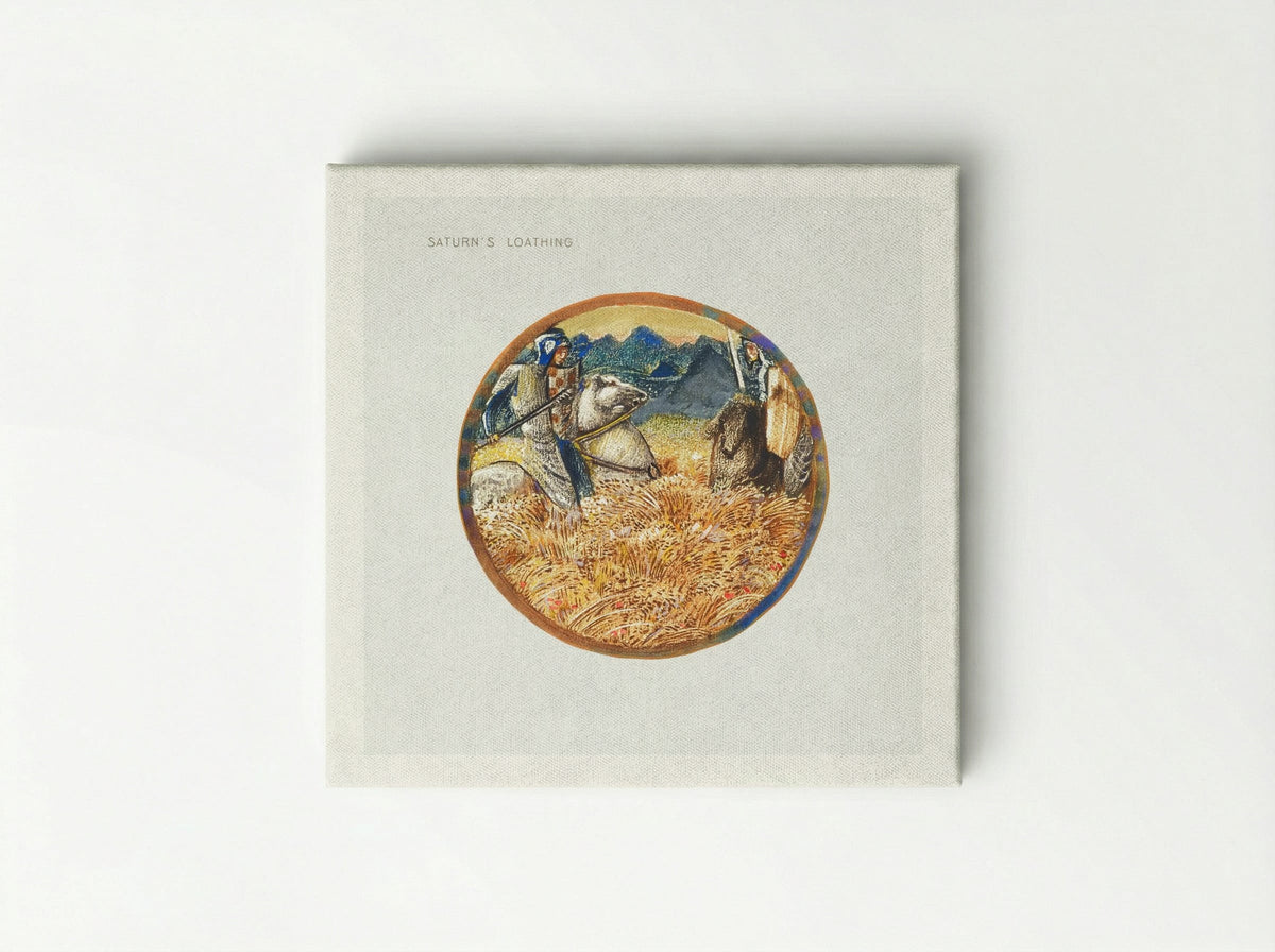 Saturn's Loathing, from The Flower Book - Edward Burne-Jones - Canvas