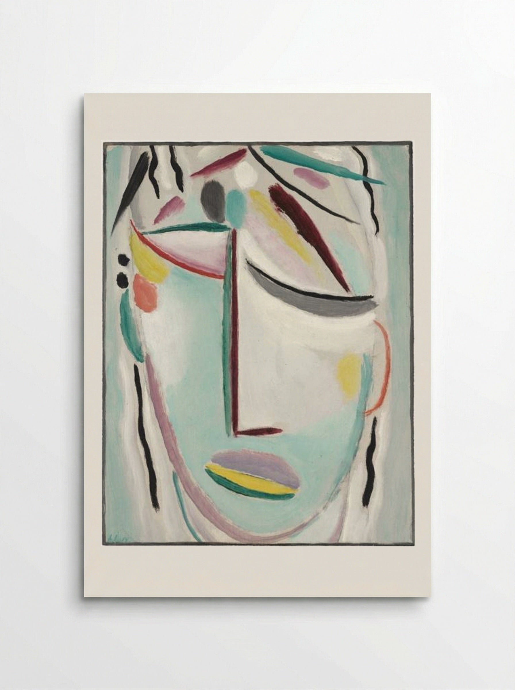 Saviour's Face: Martyr - Alexej von Jawlensky - Poster