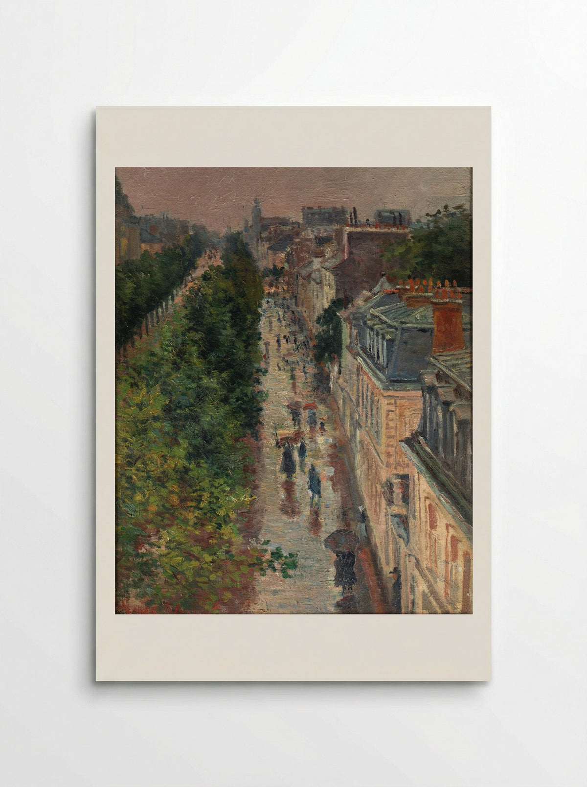 Scène de Rue à Paris - Maximilien Luce - Poster