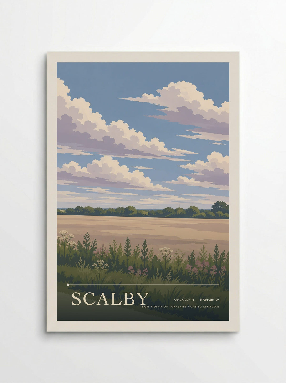 Scalby, East Riding of Yorkshire | Travel Poster - Poster