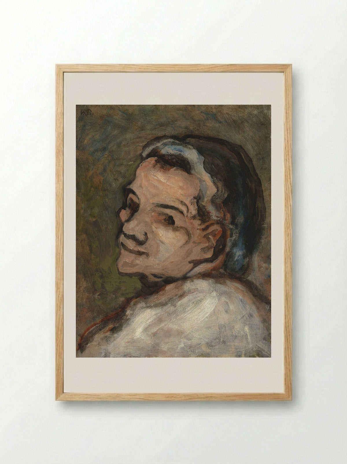 Scapin - Honoré-Victorin Daumier - Framed Print Wood