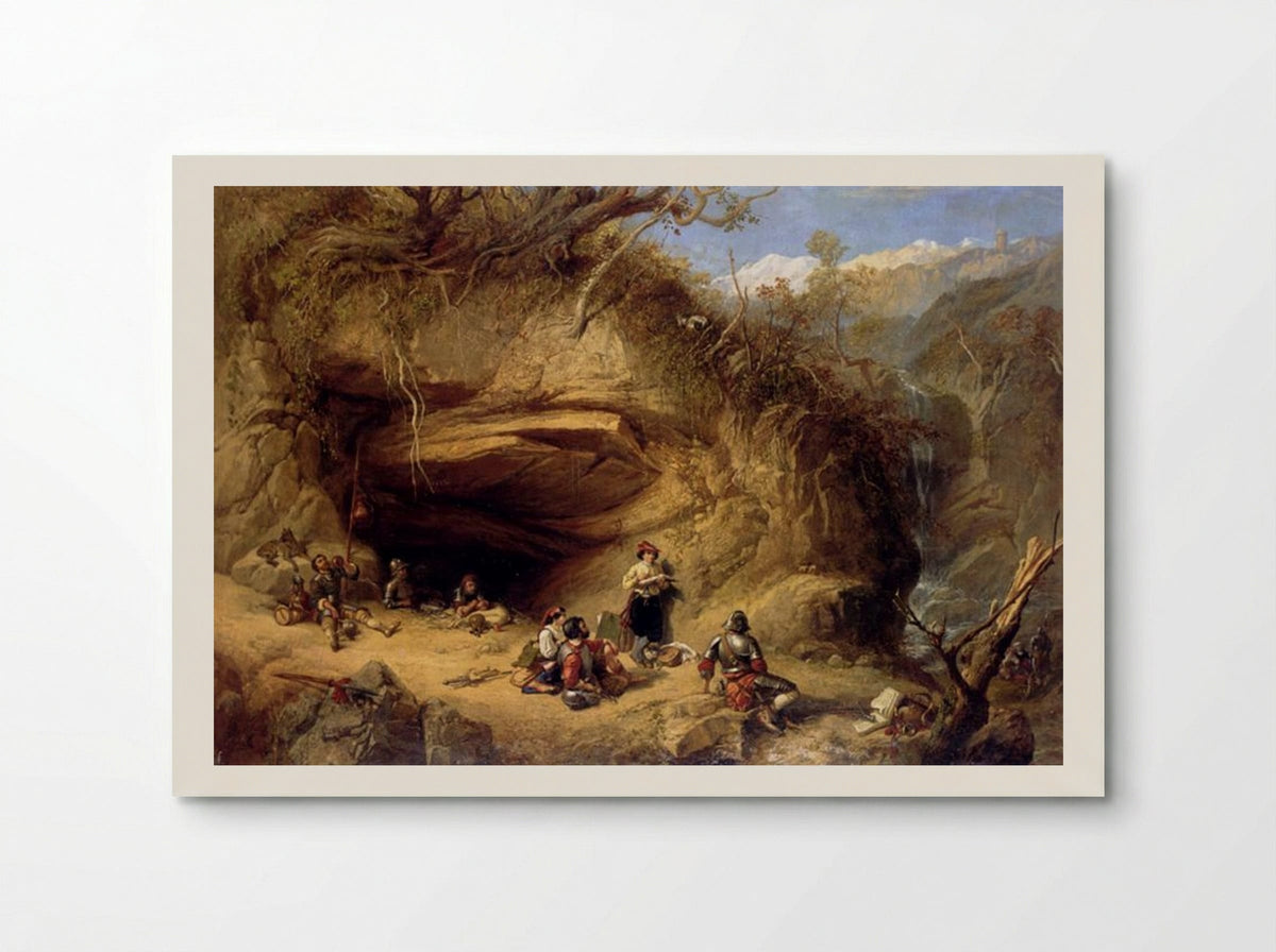 Scene Near Zeldkirch In The Tyrol - William Shayer - Poster