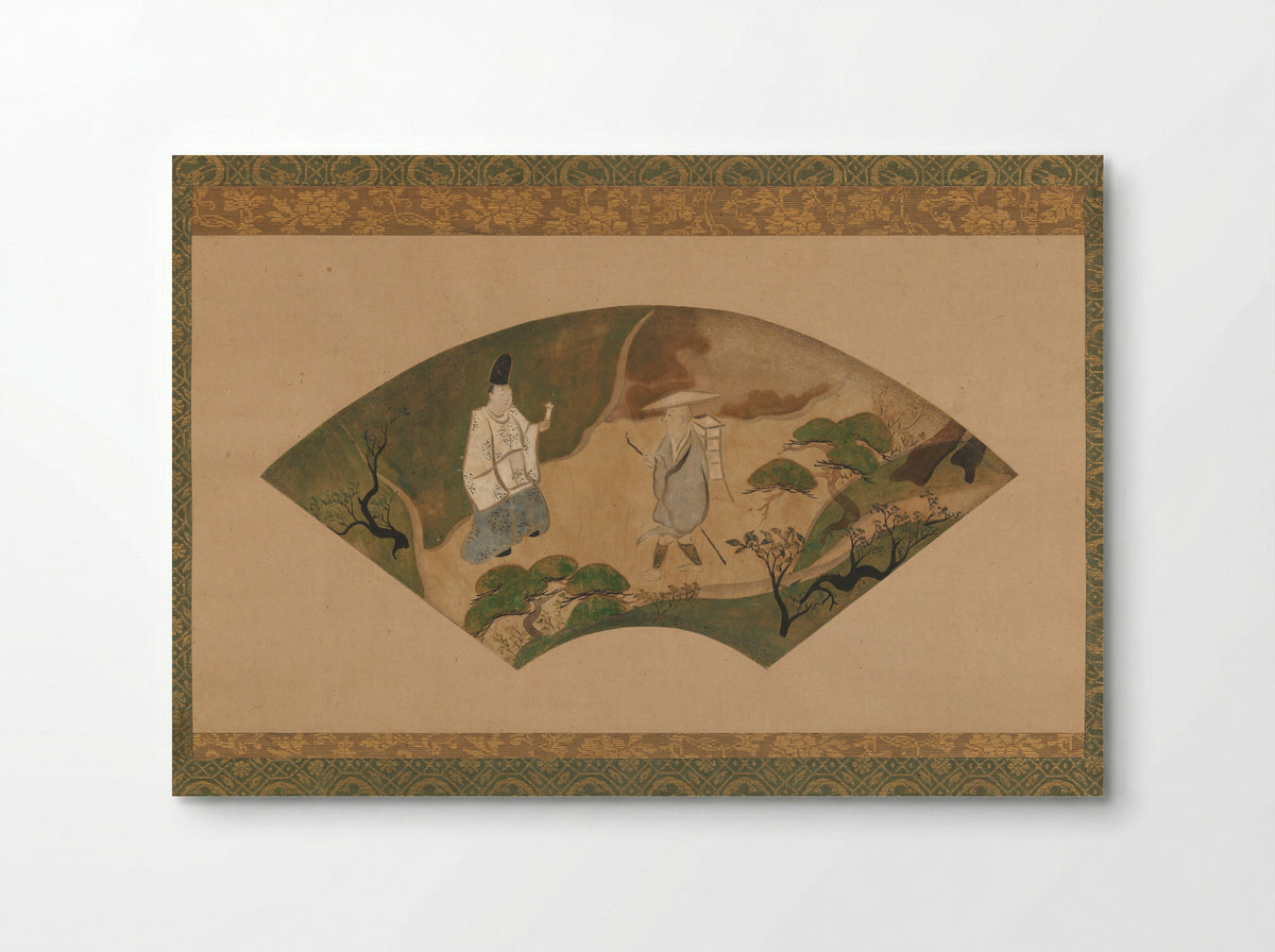 Scene from the Tales of Ise: Mount Utsu - Fukae Roshū - Poster