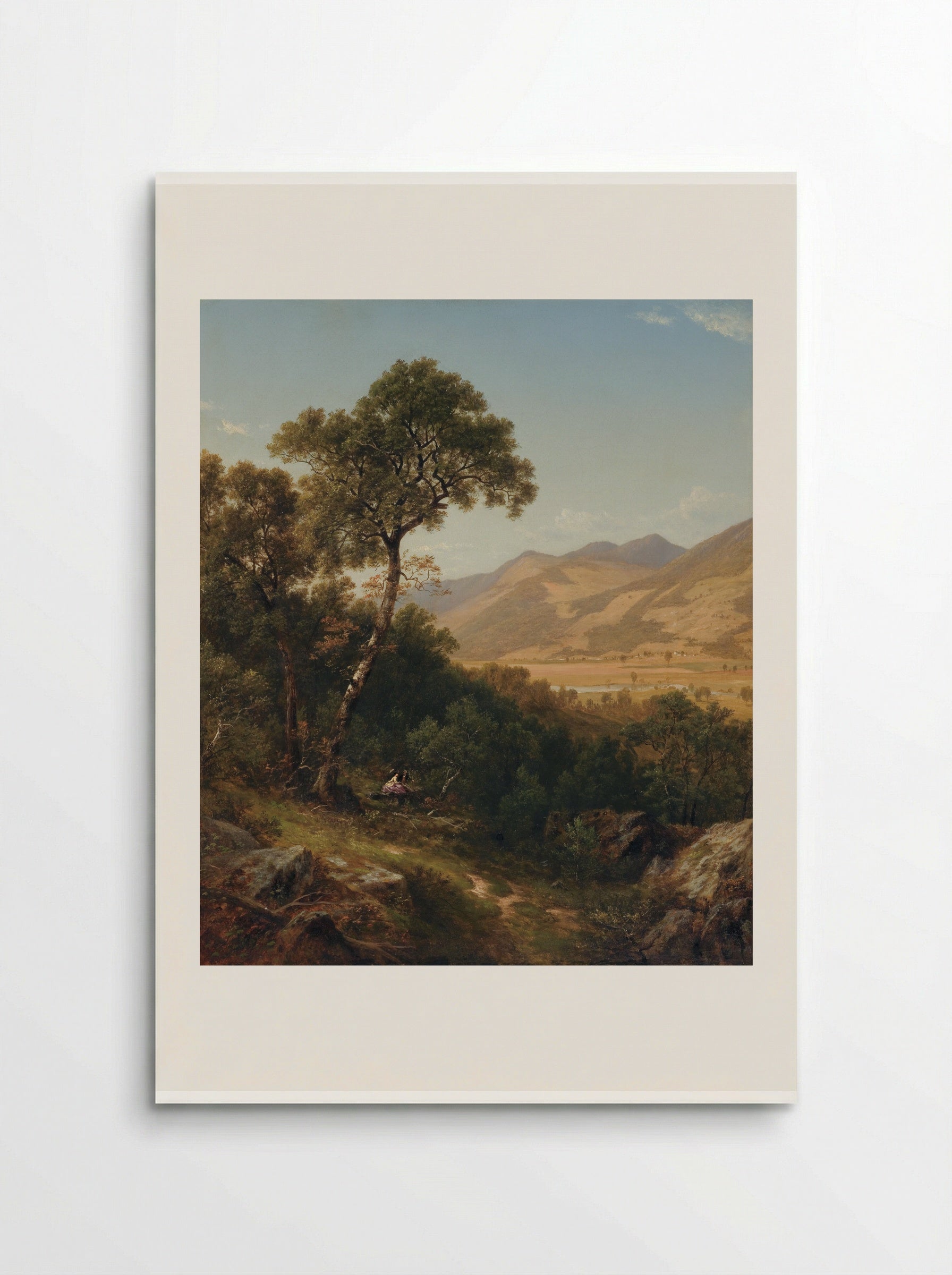 Scenery at Shelburne, Vermont - David Johnson - Poster