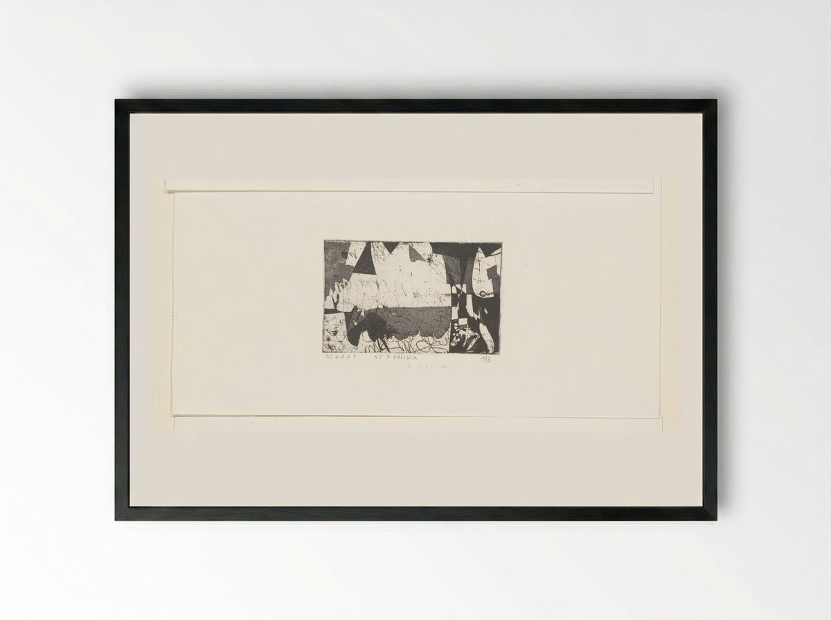 Schaap Veronika - Sipke Huismans - Framed Print Black